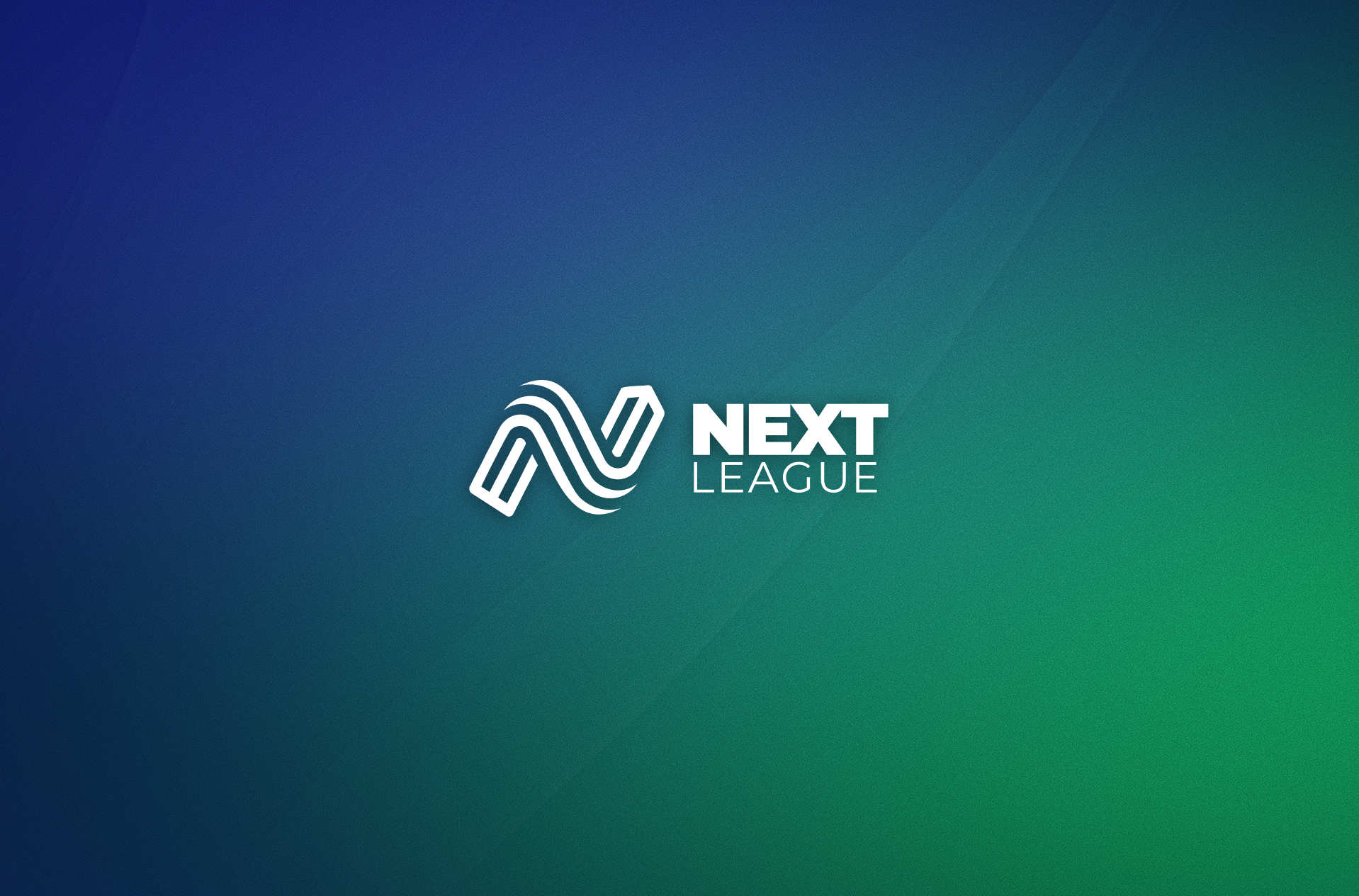 Next League Logo On Gradient Background